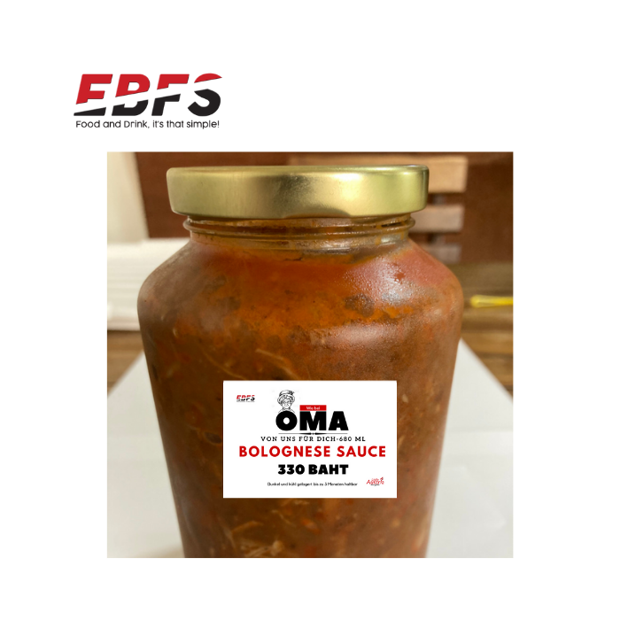 Bolognese Sauce 680 ml jar / Bolognese Sauce 680 ml im Glas European